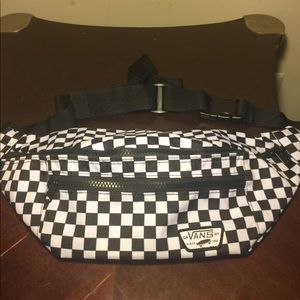 Vans Black/White Checkerboard Fanny Pack